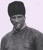 Alex Jacobsson mitten 1940-talet Alex vid en paus i timmersågning